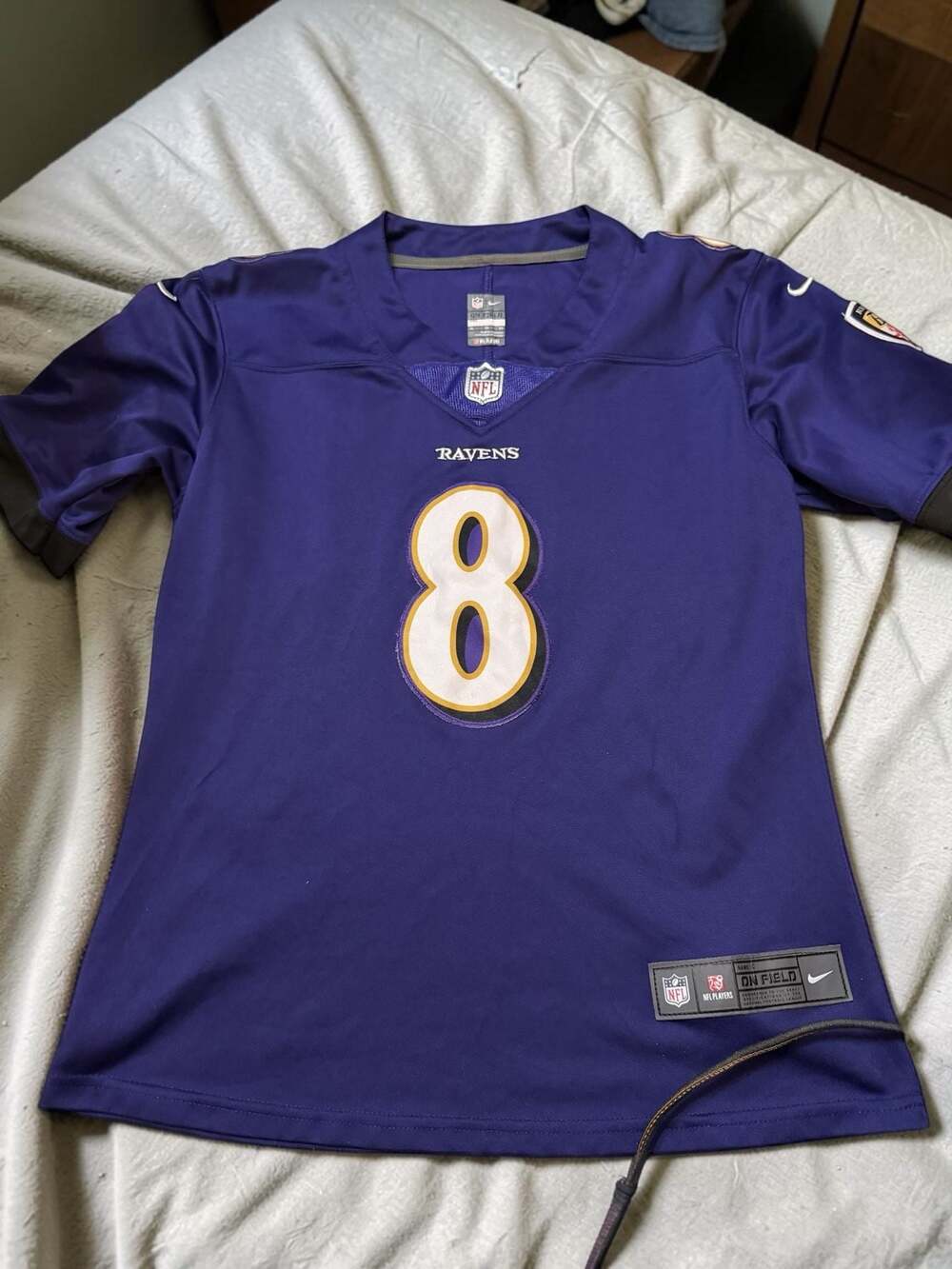 Nike Youth  Baltimore Ravens Lamar Jackson #8 Jersey Size XL